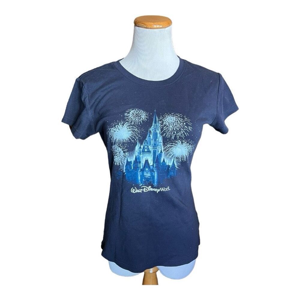 Womens Disney Princesses Aladdin Princess Jasmine Graphic Tee Shirt - Sz M